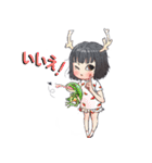 Oh！ My Deer Debbie Japan Ver.（個別スタンプ：35）