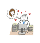 Dimi a salary man is in love ＆ at work（個別スタンプ：23）