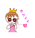 ラブリーバレリーナ（個別スタンプ：3）