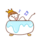 ラブリーバレリーナ（個別スタンプ：14）