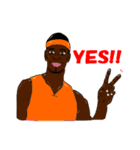 Basketball players（個別スタンプ：1）