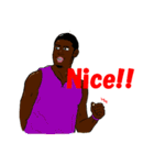 Basketball players（個別スタンプ：8）
