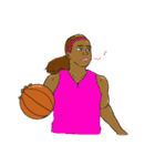 Basketball players（個別スタンプ：10）