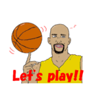 Basketball players（個別スタンプ：23）