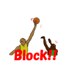 Basketball players（個別スタンプ：38）