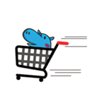 Sleepy Blue Hypoo（個別スタンプ：26）