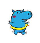 Sleepy Blue Hypoo（個別スタンプ：29）