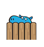 Sleepy Blue Hypoo（個別スタンプ：33）