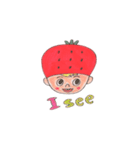 イチゴキャップぼうや（個別スタンプ：2）
