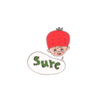 イチゴキャップぼうや（個別スタンプ：6）