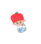 イチゴキャップぼうや（個別スタンプ：11）