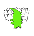 うるさいワニ（個別スタンプ：2）