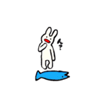 うさぎとさかな（個別スタンプ：10）