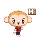 Monkey Weiwei (Common Chinese)（個別スタンプ：10）