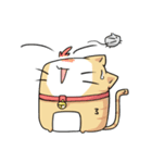 太い猫 ア－グ（個別スタンプ：1）