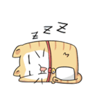 太い猫 ア－グ（個別スタンプ：2）