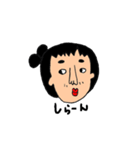 ☆どんだら☆ 癖ある女の子たち（個別スタンプ：5）