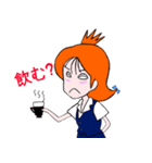 OLさんはお仕事中（個別スタンプ：17）