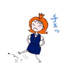 OLさんはお仕事中（個別スタンプ：18）