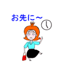 OLさんはお仕事中（個別スタンプ：24）