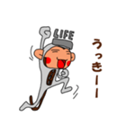 LIFE猿 ギブソン（個別スタンプ：34）
