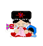 Scholar and guava princess（個別スタンプ：5）