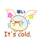 あさがみさま英語スタンプ（個別スタンプ：21）