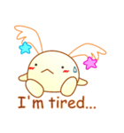 あさがみさま英語スタンプ（個別スタンプ：37）