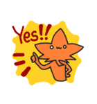 愉快なもみじくん（個別スタンプ：5）