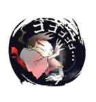朗ら童＆内気侍（個別スタンプ：23）