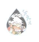 朗ら童＆内気侍（個別スタンプ：25）