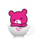 ティーカップベアー Tea Cap Bear（個別スタンプ：9）