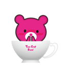 ティーカップベアー Tea Cap Bear（個別スタンプ：24）