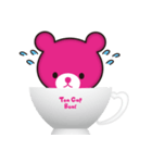 ティーカップベアー Tea Cap Bear（個別スタンプ：32）