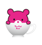 ティーカップベアー Tea Cap Bear（個別スタンプ：35）