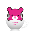 ティーカップベアー Tea Cap Bear（個別スタンプ：38）