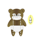 Diaper baby bear（個別スタンプ：5）