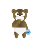 Diaper baby bear（個別スタンプ：9）