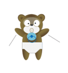 Diaper baby bear（個別スタンプ：26）