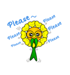 sunflower boy（個別スタンプ：10）