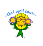 sunflower boy（個別スタンプ：18）