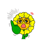 sunflower boy（個別スタンプ：40）