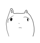他人に全く興味の無いうさぎ（個別スタンプ：17）