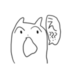 他人に全く興味の無いうさぎ（個別スタンプ：18）