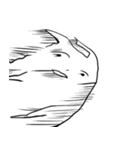 他人に全く興味の無いうさぎ（個別スタンプ：25）