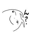 他人に全く興味の無いうさぎ（個別スタンプ：27）