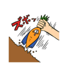 にんじんさんのスタンプ（個別スタンプ：16）