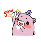 Bear-Pink chan（個別スタンプ：1）