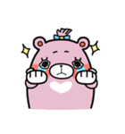 Bear-Pink chan（個別スタンプ：25）