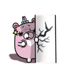 Bear-Pink chan（個別スタンプ：28）